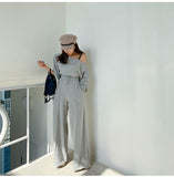 Off Shoulder Pant Set