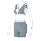 Biker Shorts 2 Piece Set