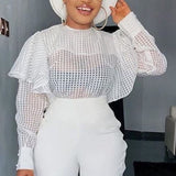 See-Through Zipper Top