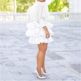 Huffin & Puffin  Ruffle Tiered Mini Dress