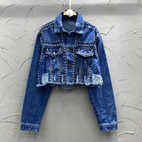 Blue Diamond Denim  Jacket