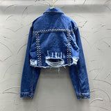 Blue Diamond Denim  Jacket