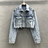Blue Diamond Denim  Jacket