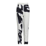 It’s In Black & White Suit Set