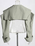 Sailor Collar Crop Top