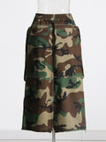 Coming In Camo Skirt