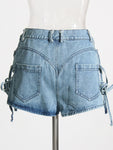 On My Side Lace Up Shorts