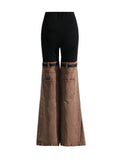 Up To Here Denim Trouser Pant