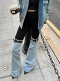 Up To Here Denim Trouser Pant