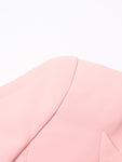 Backless Bodysuit Blazer