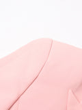 Backless Bodysuit Blazer