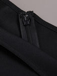 Diagonal Collar Dress