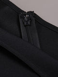 Diagonal Collar Dress