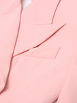 Backless Bodysuit Blazer