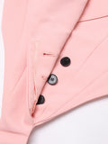Backless Bodysuit Blazer