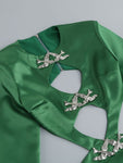 Emeralds Only Dress