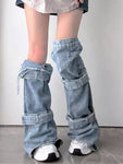 Belt Denim Socks