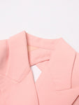 Backless Bodysuit Blazer