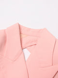 Backless Bodysuit Blazer