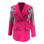 Put A ribbon On Me Diamond Blazer