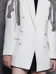 Put A ribbon On Me Diamond Blazer