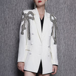 Put A ribbon On Me Diamond Blazer