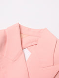 Backless Bodysuit Blazer