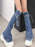 Belt Denim Socks