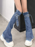 Belt Denim Socks