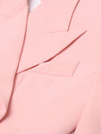 Backless Bodysuit Blazer
