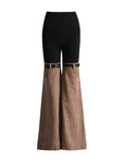 Up To Here Denim Trouser Pant