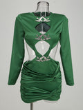 Emeralds Only Dress