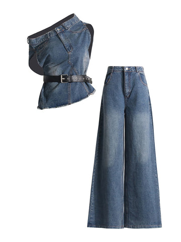 Denim Details Set