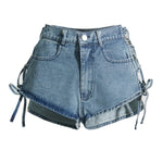 On My Side Lace Up Shorts