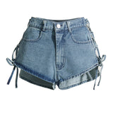 On My Side Lace Up Shorts