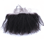 SILK FRONTALS  - KINKY TEXTURES