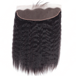 SILK FRONTALS  - KINKY TEXTURES