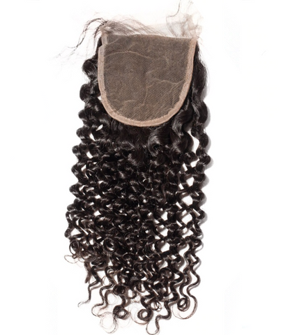 TRANSPARENT CLOSURES - INDIAN CURLY