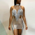 Drip Sequin Dress