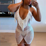 Drip Sequin Dress