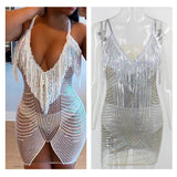 Drip Sequin Dress