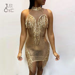 Drip Sequin Dress
