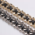 Leather Chain Belt