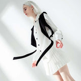 Stitch Robin Loose Two Piece Shirt