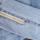 Dutchess Bow Denim Top