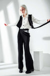 Stitch Robin Loose Two Piece Shirt