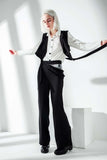 Stitch Robin Loose Two Piece Shirt