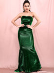 Emerald Envy Maxi Dress