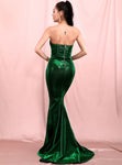 Emerald Envy Maxi Dress