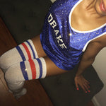 Glitter Over Knee  Rhinestones Socks